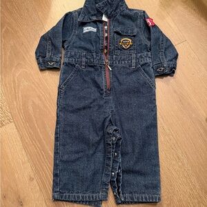 Starting Out Dark Blue Kids Overalls